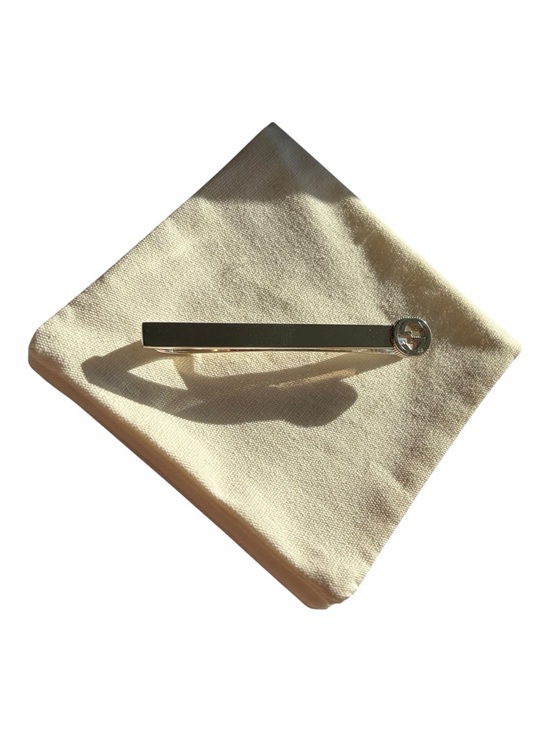 Gucci Accessories - Gucci GG Tie Bar Clip 925 Sterling Silver Made in Italy Men’s Designer Accessory